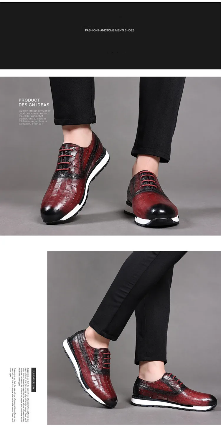 High quality men Genuine