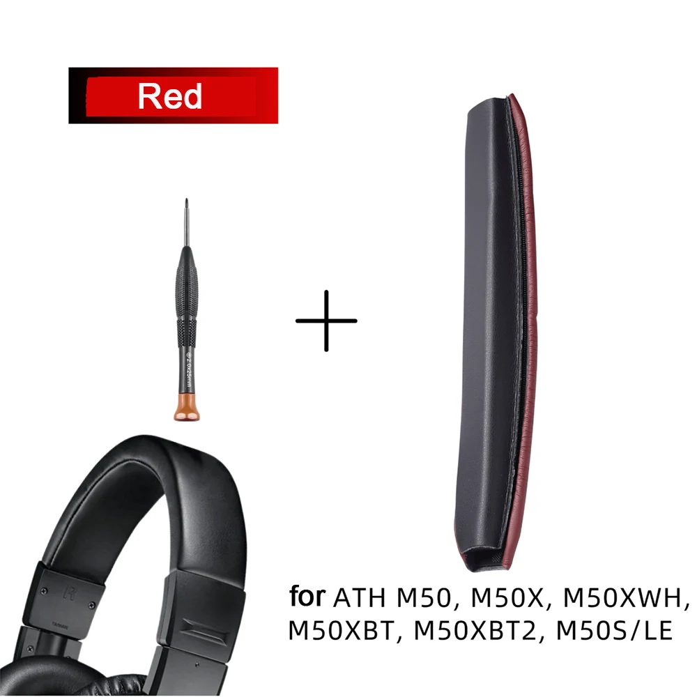 for ATH-M50X Headband Pad for Audio-Technica M50X/M50XBT/M50XWH/M50S Head Band, Protective Replacement Cushion, Soft & Durable