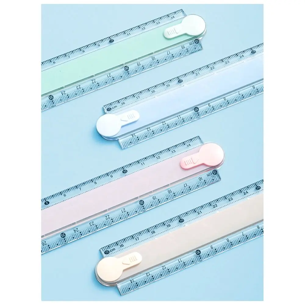 내구성 있는 30CM 접이식 자, 접이식 투명 눈금자, 간편 보관 직선자, 학생용
