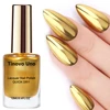 Tinovo Uno Metallic Gold Nail Polish Strengthener Growth Quick Dry Nail Growth Polish Lacquer Manicure Nail Art Base Top Coat 1