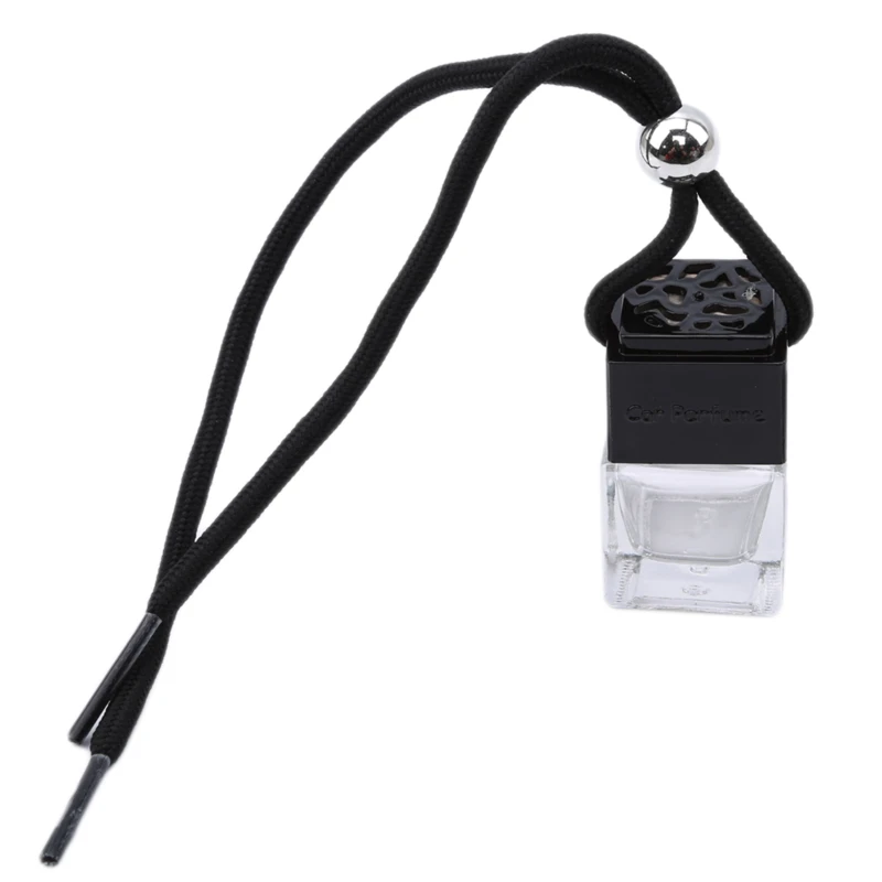 Car Decoration Accessories Hanging Perfume Empty Bottle Pendant Fragrance For Essential Oils Air Freshener Auto Ornament
