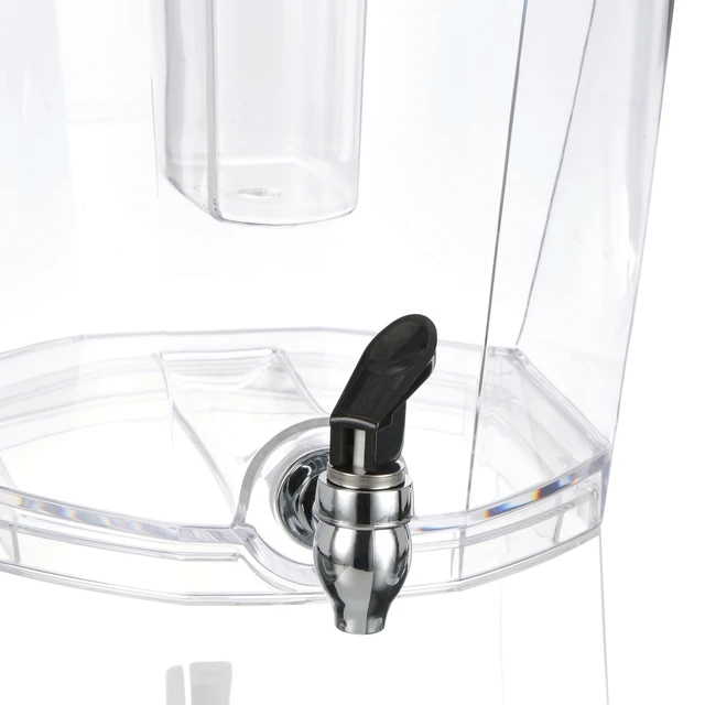 Creative Bath 3-Gallon Acrylic Beverage Dispenser - Clear