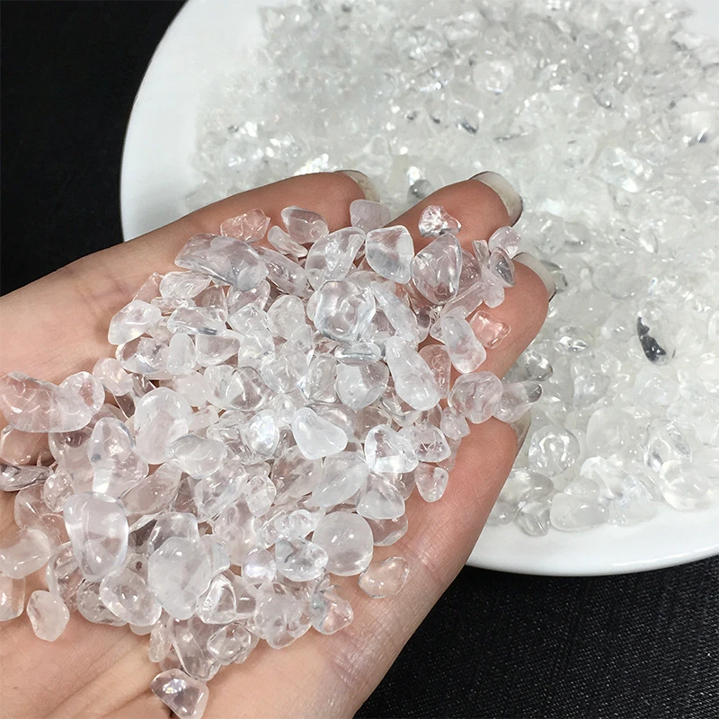 Wholesale Natural White Crystal Stone Quartz Points Gravel Chakra Healing Reiki Quartz Crystals Natural Stones