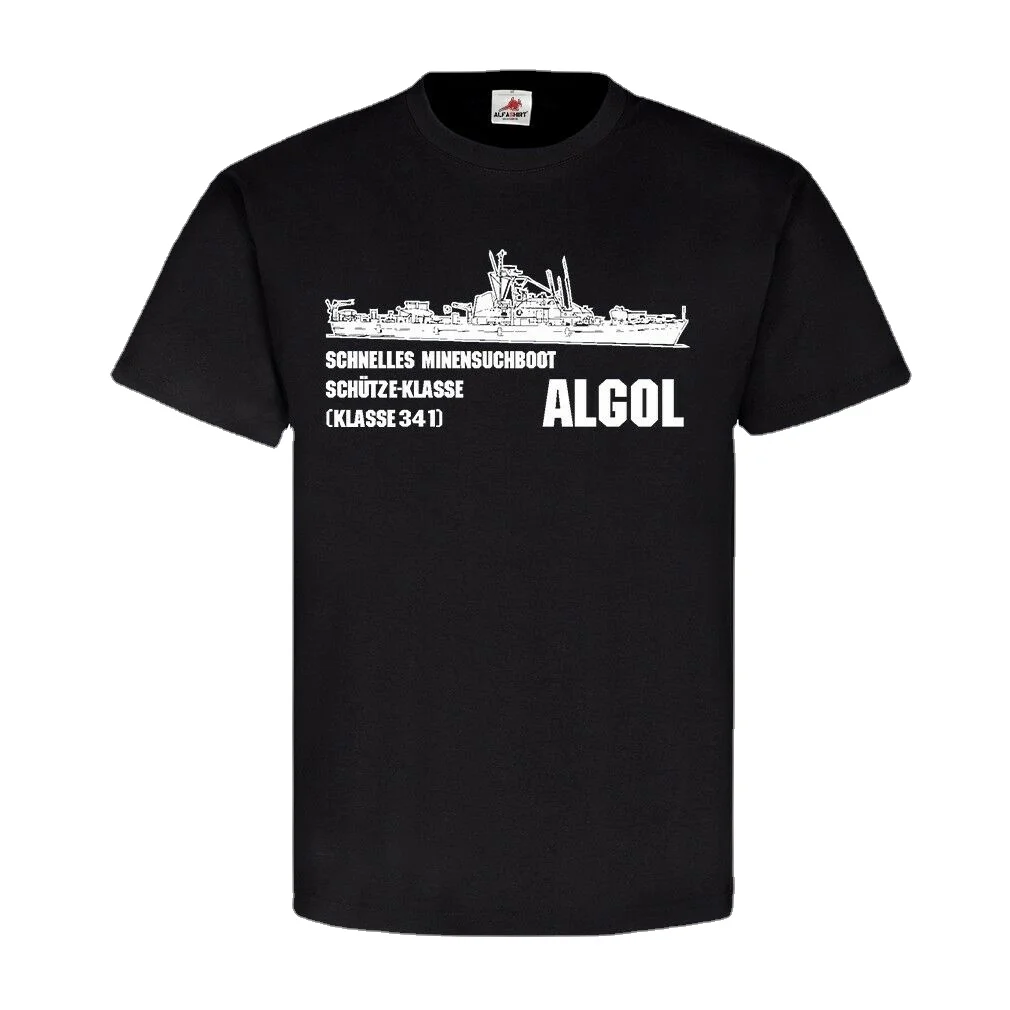 

Fast Mine Boat Algol M 1068-1062 Shooter Class T-Shirt. Summer Cotton O-Neck Short Sleeve Mens T Shirt New S-3XL