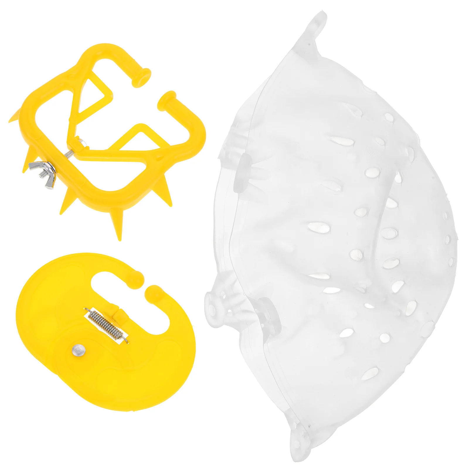 

Bull Nose Ring Cow Rings Calf Clamps Animals Weaning Tool Clip Plastic Accessories