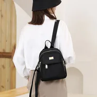 Fashion Backpack New Lightweight College Student Backpack Leisure Large Capacity Travel Backpack Oxford Cloth 1