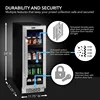 Whynter BBR-638SB Built-in Under Counter 12inch Beverage Refrigerator and Cooler,Fridge with Glass Door,2.0 Cubic Feet,Stainless 4