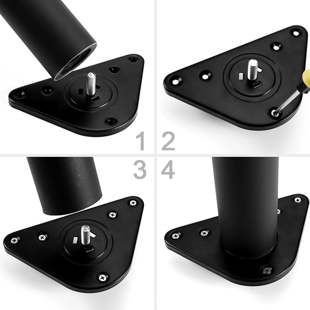 50-110cm Bar Counter Foot Support Column Stainless Steel 304 Adjustable Computer Desk Foot Aluminum Alloy Bar Cabinet Foot