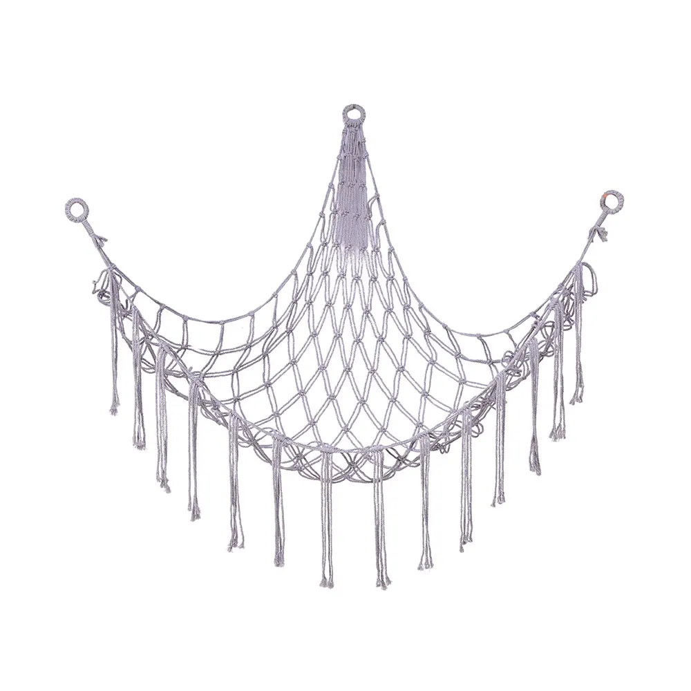 1 יחידה משקפי צעצועים תלויים בפינת הקיר מארגן אחסון רשת ילדים ממולאים משקפי תינוקות חבל חיות תיק כותנה