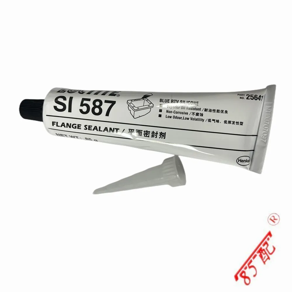 

SI587 Flange Silicone Sealant Plane Sealant Blue Silicone Rubber 85g-