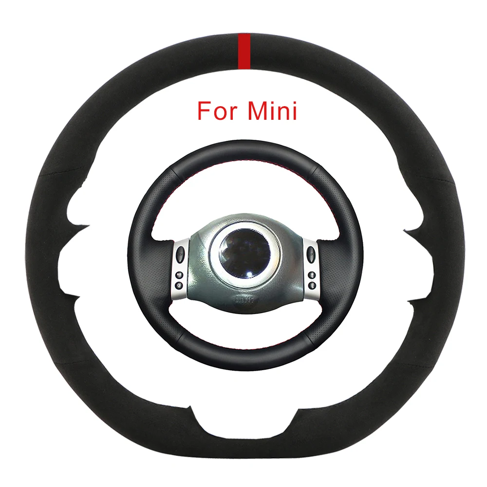 For MINI Cooper R50 R52 R53 Interior Trim Sticker Accessories Car Steering  Wheel Center Cover Styling Decoration Middle Panel - AliExpress