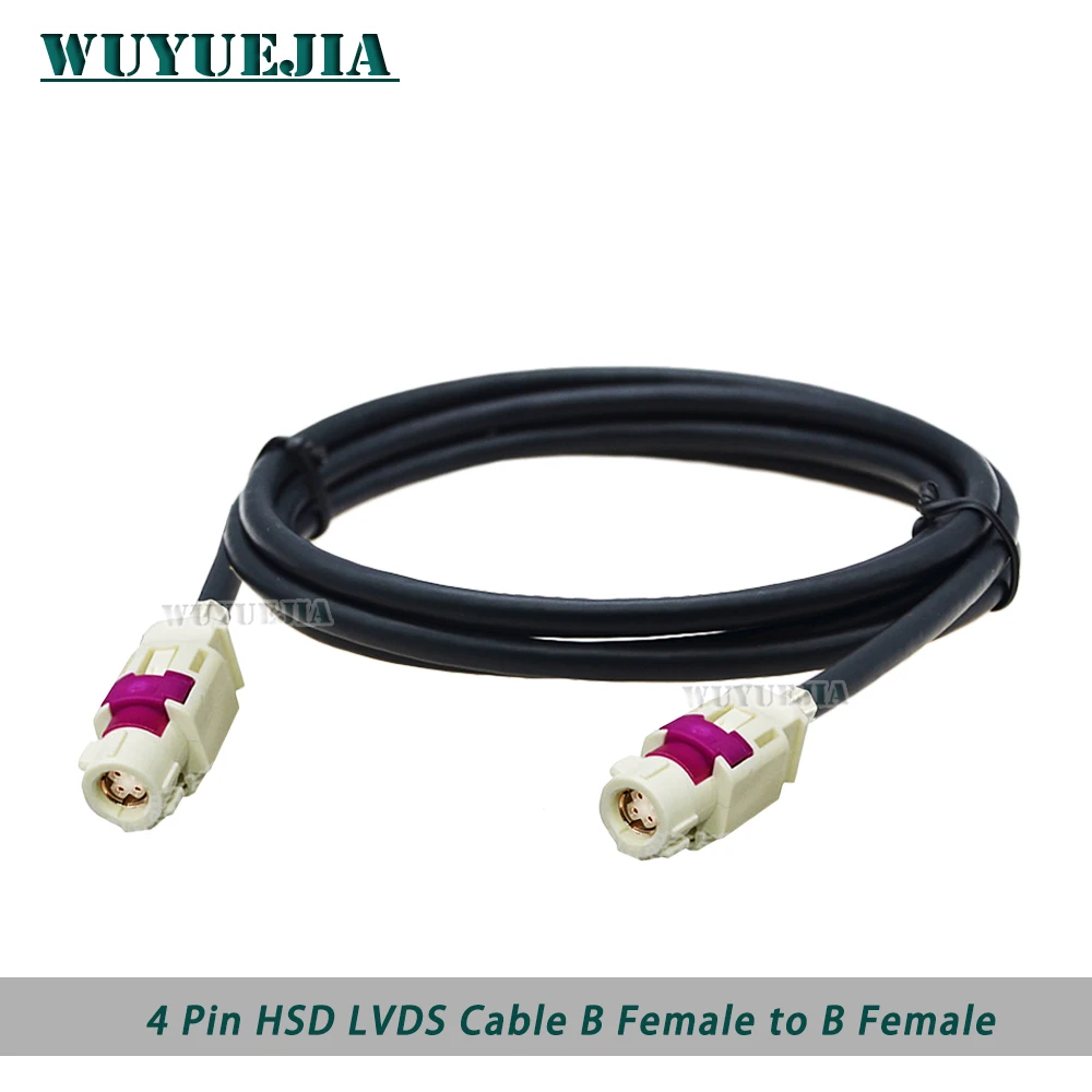 Pinos Hsd Cabo Usb Cabo Elétrico Hsd Branco b tipo Fêmea para b Fêmea Jack 535 Núcleos Cabo para Benz Bmw Audi Tesla vw Novo