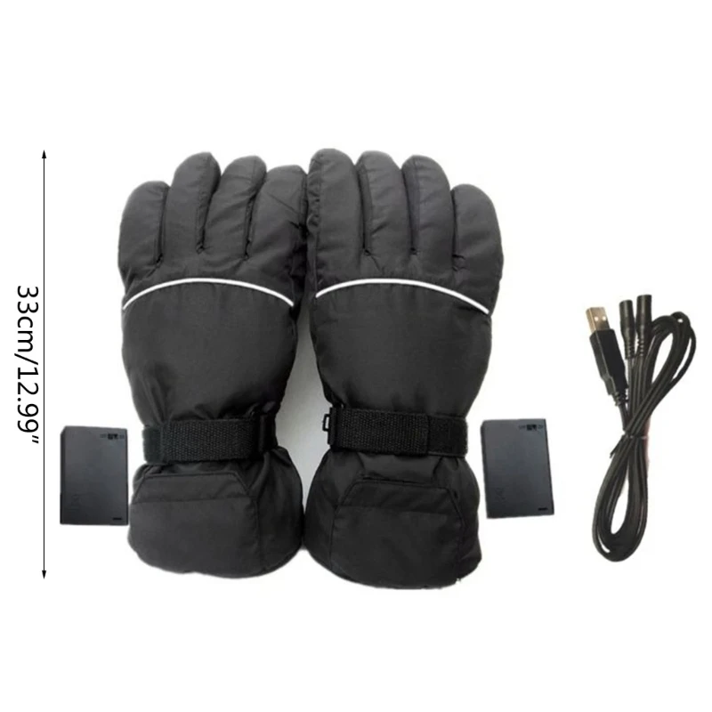Rechargeable Heated Gloves for Men & Women Battery Operated Motorcycle Gloves