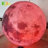 PVC Airtight  Giant LED Lighting Moon Balloon Inflatable Globe Planet Solar System Balloon For Decorations Advertising Hanging 5