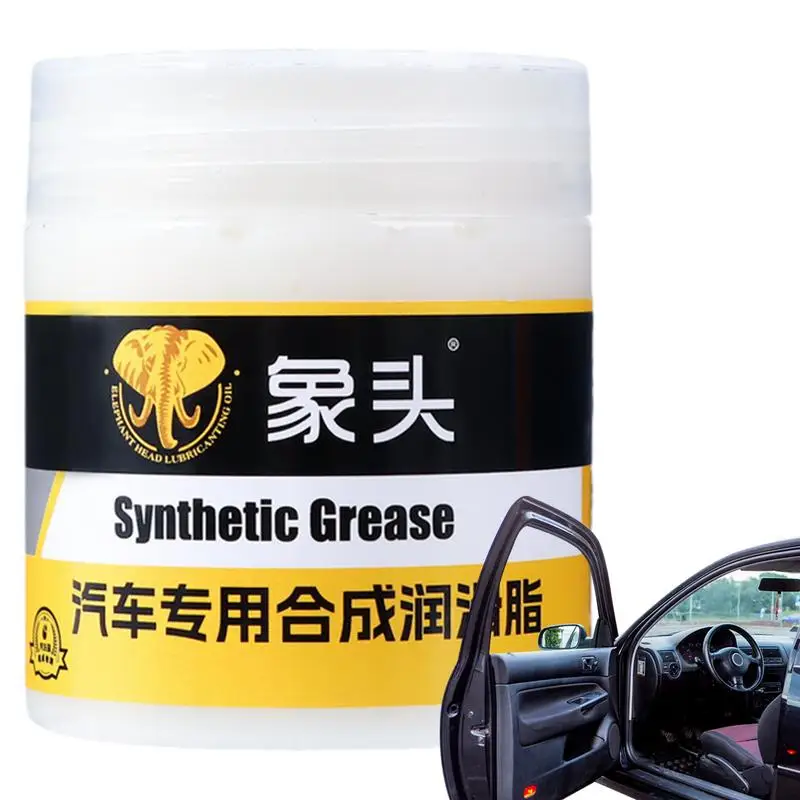

Car Lubricant Grease Car Detailing White Grease High Temperature Grease Long-Lasting Automotive Lube For Sunroof Door Hinge