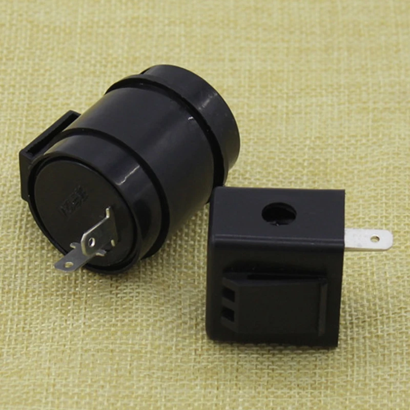Flasher Relay Turn Signal for DC 12V-60V 2Pins Buzzer Beep Flasher Relay Blinker Indicator Flashers Turn Light Signals