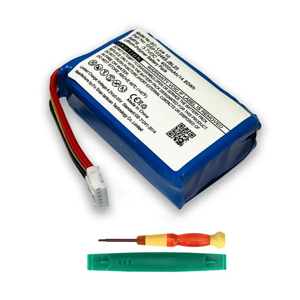 thumbnail image 2 of KDXY Compatible With Battery JBL GSP103465 Link 10 2 of 14