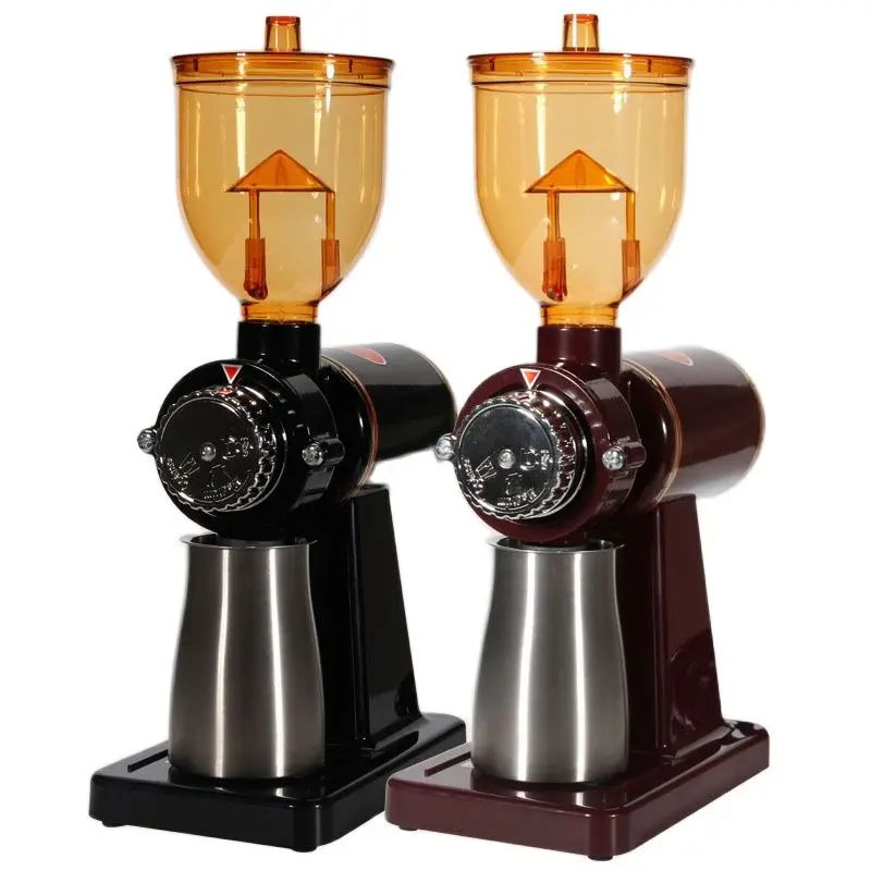 Small Coffee Grinder 100v 220v Electric Beans Milling Machine 18 Gears