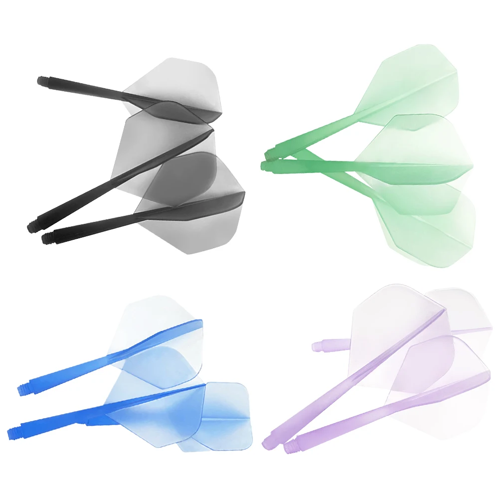3Pcs Integrated Dart Flights and Shafts Anti-fall Professional Darts Plastic Integrated Dart Shaft and Flights Dart Accessories