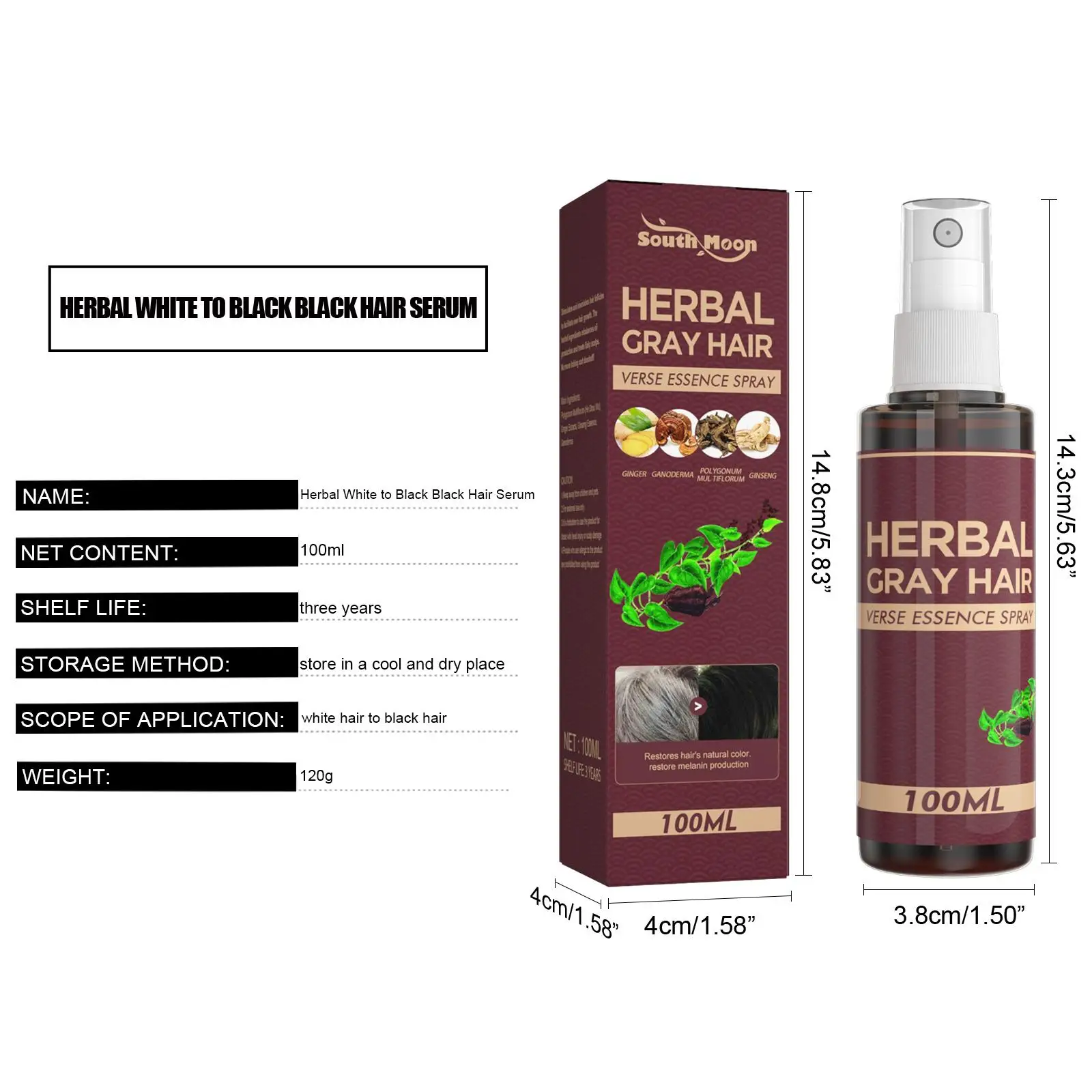 Dartural Hair Darkening Conditioner 100ml