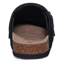 Bebealy sabots authentiques pour femmes avec sangle réglable mode sans lacet chaussures de pomme de terre semelle en liège Mules en cuir avec Support de voûte plantaire 5
