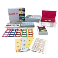Modern Art  Board Game 3-6 Players With Strategy Game For Party/Family Table Game Card Games 4