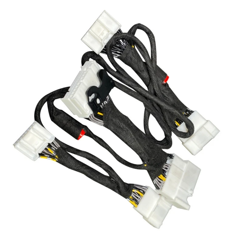 Car Speaker Cable Durable Compatible for Model 3 2022 Audios Activation Wire Upgrade Harness 8 to 14 Line Auto Accessory