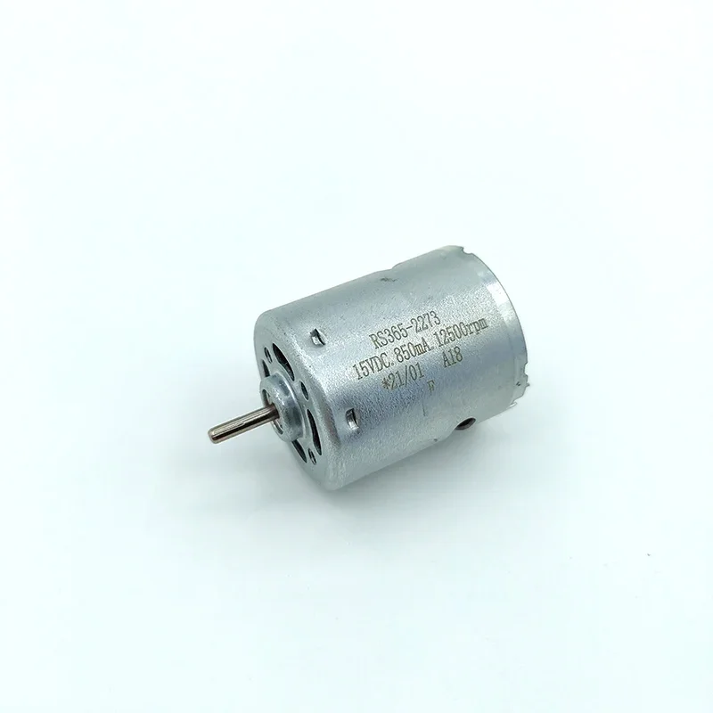 365 마이크로 DC 모터 12V-18V 15V 고속 11300rpm-17500rpm 볼 베어링 카본 브러시 전기 DIY 모델 엔진 팬