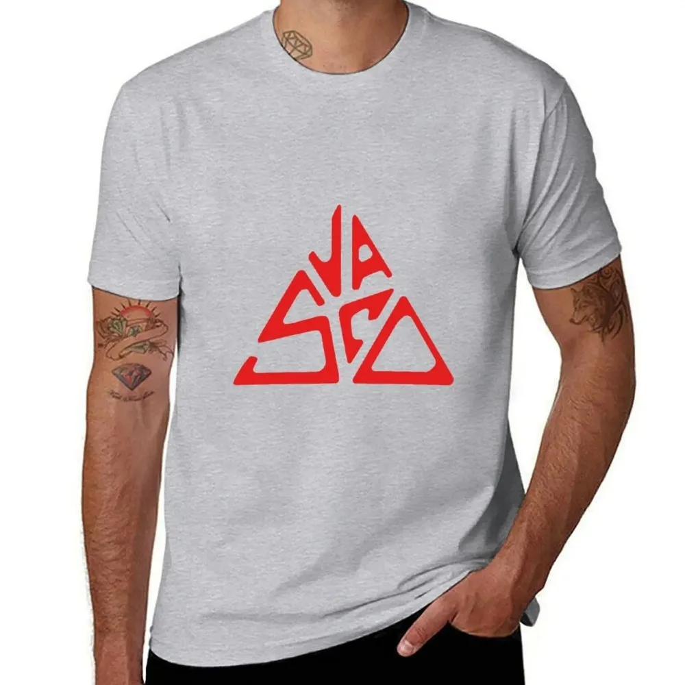 2024 Fm10 T-Shirt Herren Vasco Rossi Kein Gefahr Für Sie Druck Rot Musik Pure Cottonprint Oversized  Men T Shirt Fashion 3
