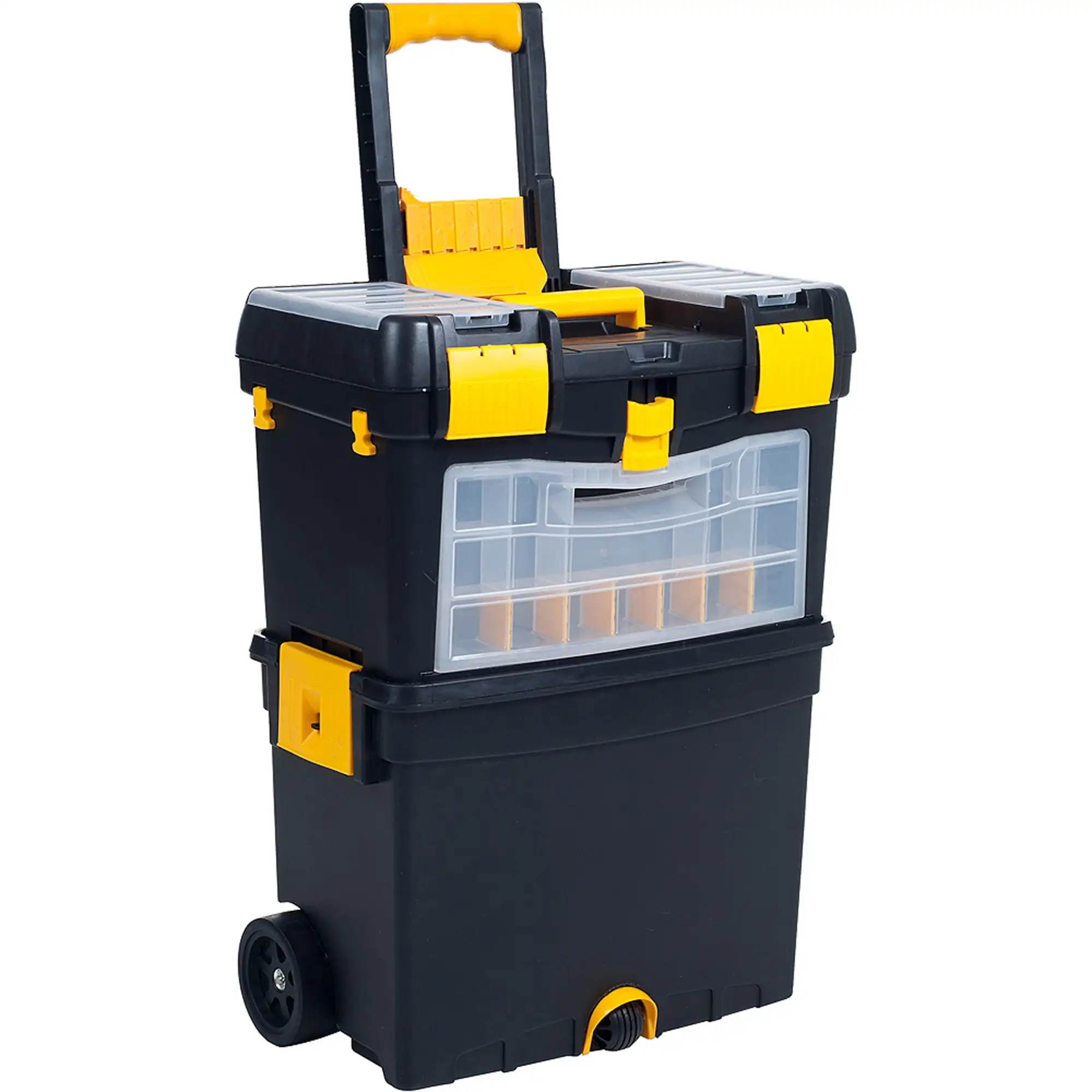 

Stalwart Deluxe Mobile Workshop and Toolbox, Black