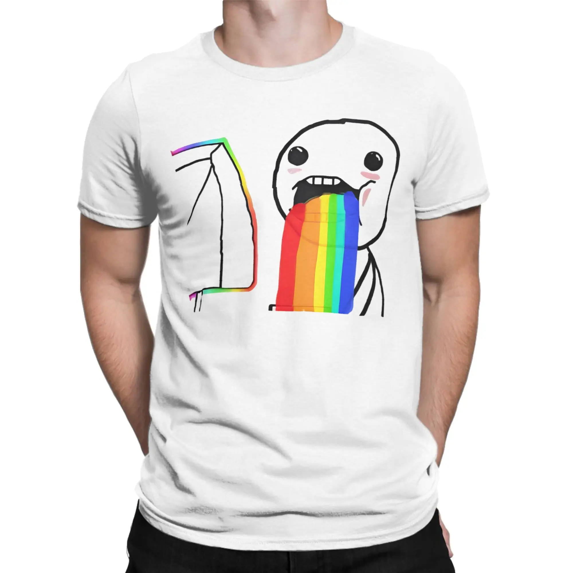 Meme Puking Rainbow T-Shirt: The Ultimate Guide to Wearing Viral Rage  Culture with Style
