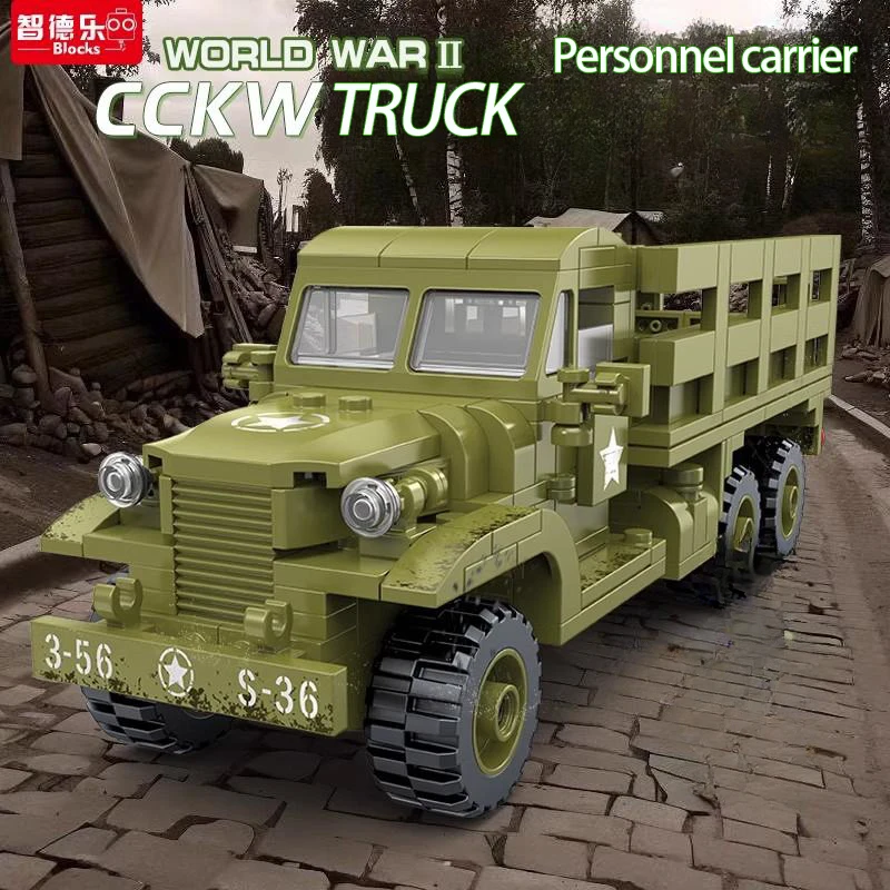 Camion GMC CCKW 353 Verem Solido 1/50 – 2ème DB Avec Tonne à Eau, Collection Militaire