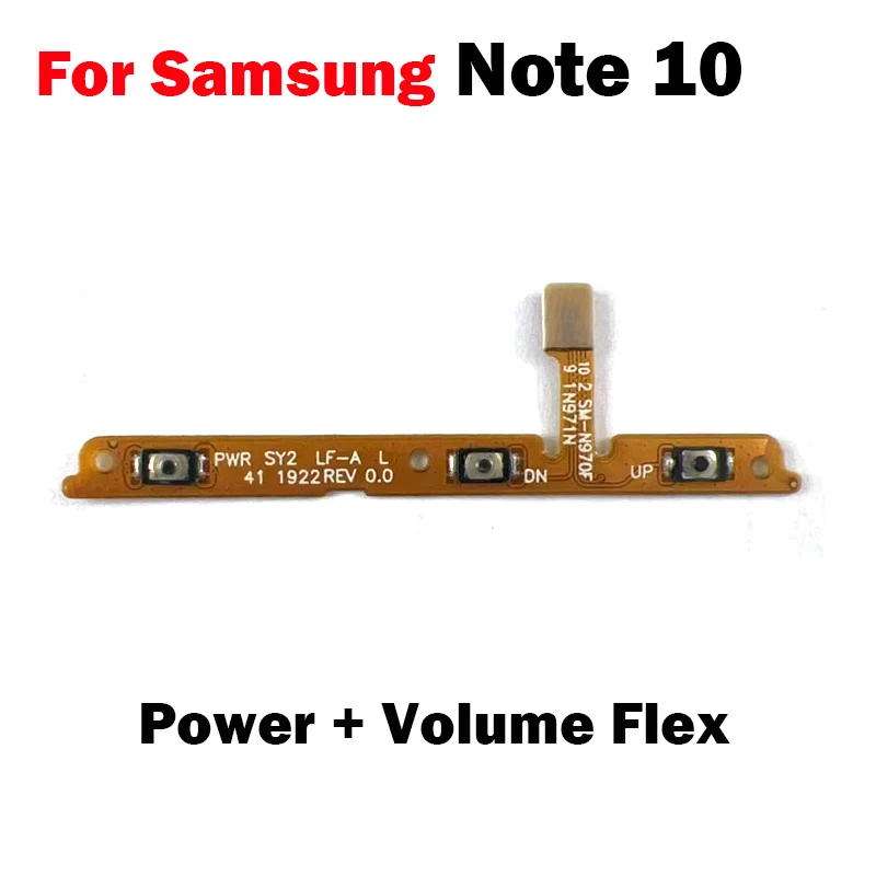 Premium Power and Volume Button Flex Cable Replacement for Samsung Galaxy Note Series