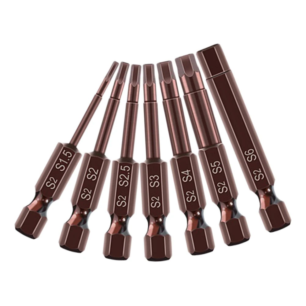 

Product Name Alloy Steel Magnetic Range Screwdriver Bits Tools Total Length Complete Set Hex Shank Compatibility