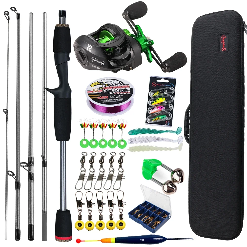  slider image of Sougayilang Baitcasting Fishing Rod