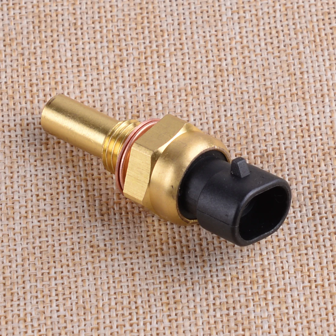 DWCX Engine Coolant Temperature Sensor with Connector Fit for Buick Cadillac GMC Daewoo Isuzu Hummer 12162193 15326388 temperature sensor