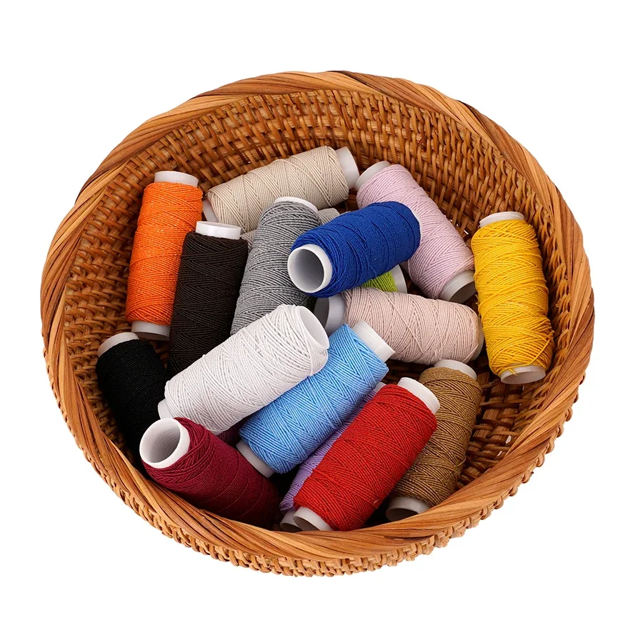 18-Color 0.6mm Ultra-Fine Elastic Thread High-Stretch 20m Sewing ...