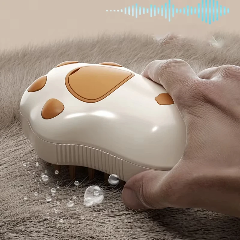 3-in-1 Electric Steam Pet Brush 3