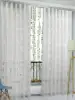 1pc Decorative Cut-Out Design Twining Leaves Sheer Curtain For Bedroom/Living Room 4