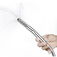 Side Opening Enema Bidet Anal Douche Shower Cleaning Enemator Metal Anal Cleaner Bathroom 1