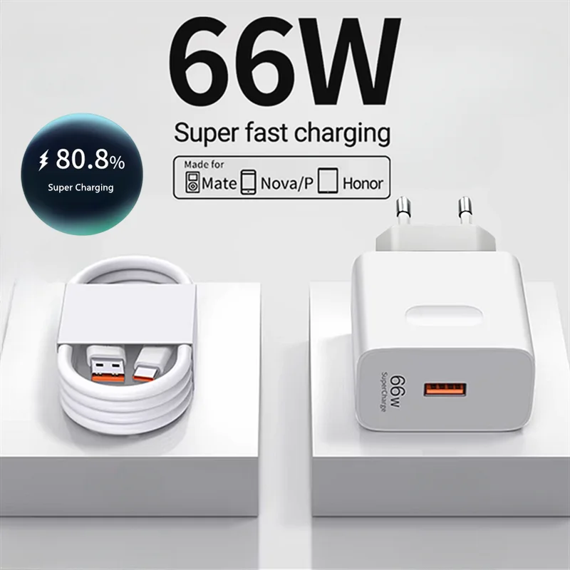 Câble de chargeur super rapide Snap66 W Type C, pour Huawei Mate 40 50 60 P50 P60 Nova 8 9 10 Honor 50 70 90 100 200 Lite X7 X8 X9 Magic 5 1