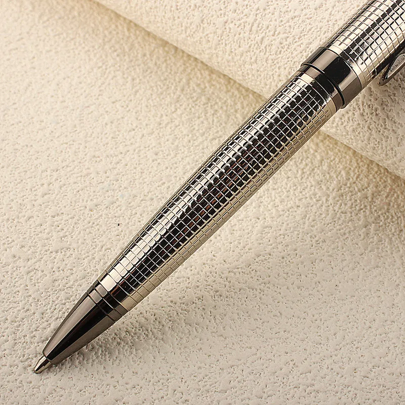 Metal Ballpoint Pen Retractable Signature Pen Metal Housing Blue Ink Medium Point 0.7MM Office Business Writing Gift Ink Pen ballpoint pen multifunction ballpoint pen multifunctional pen ball point pen