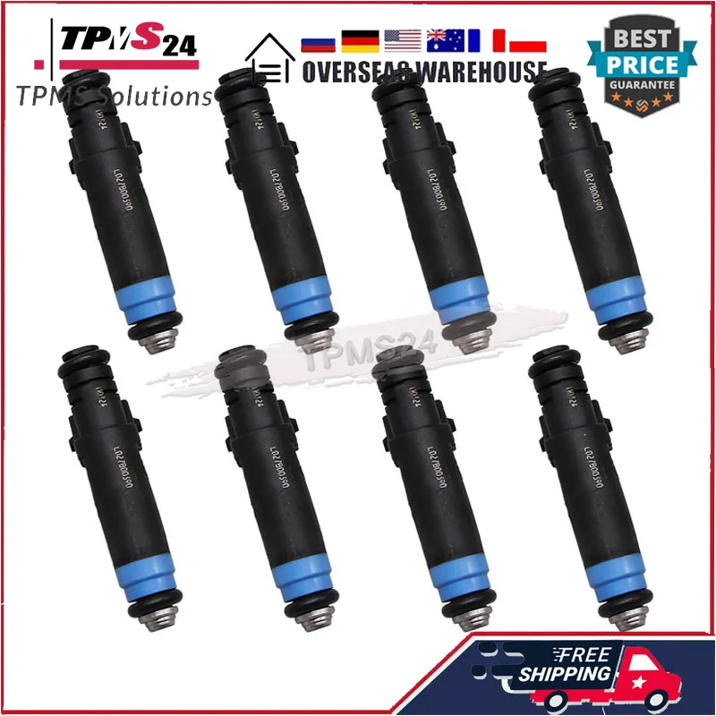 Flow balance 850cc High Impedance Nozzle Fuel Injector 8PCS diesel injector tube for V8 LT1 LS1 LS6 Deka 110324 FI114992 109991 FI114991