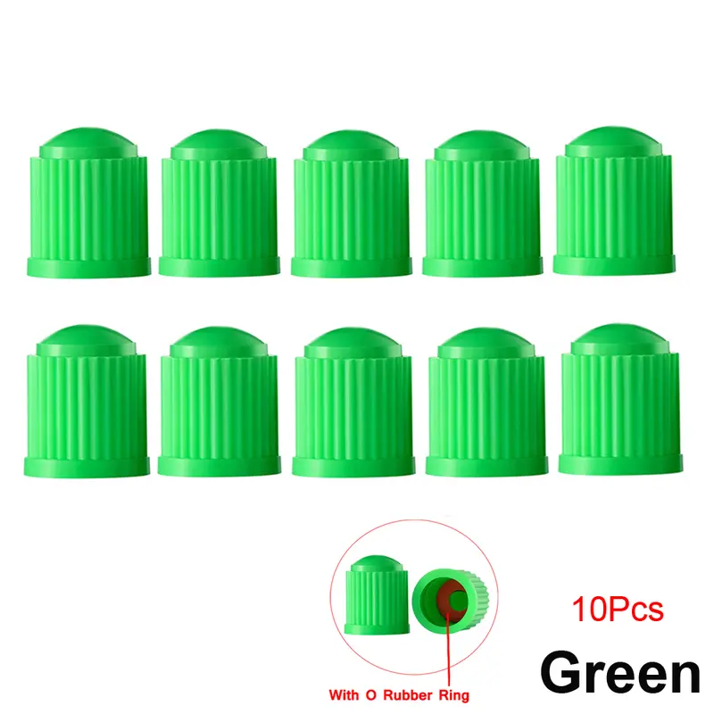 10/25/50/100Pcs Tire Valve Caps, Plastic Car Tire Stem Dust Covers Universal Valve Caps for Cars, Bicycle, Trucks, Motorcycles - Image 8