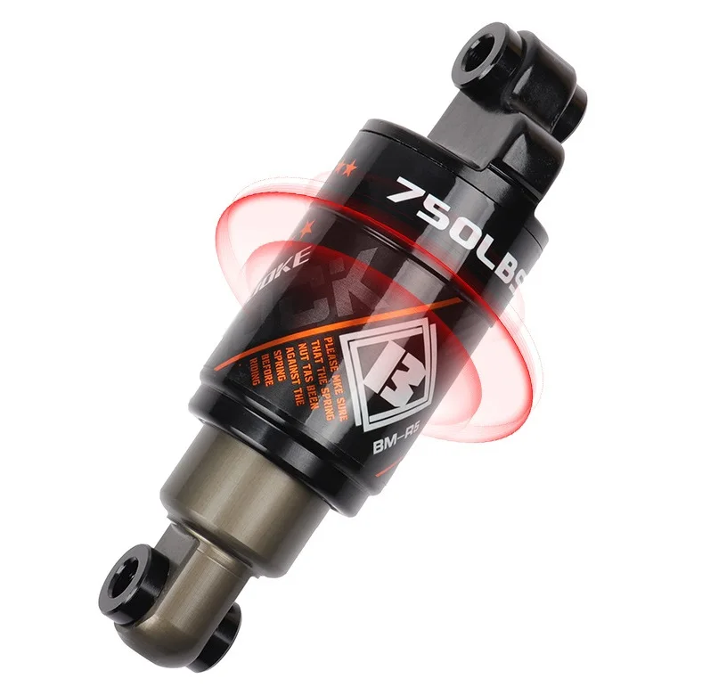 LvTu Vélo Amortisseur Arrière Air 165/190/200 / 210mm Suspension