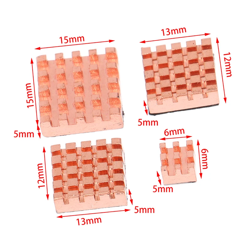 

4 шт./набор, радиаторы для процессора Orange Pi 3 LTS