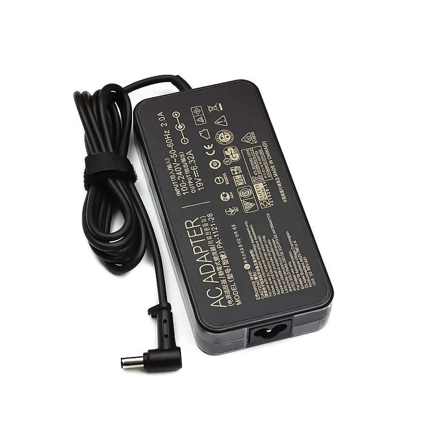19V 6.32A 120W 6.0x3.7mm PA-1121-28 / ADP-120RH B / ADP-120ZB BB AC 어댑터 노트북 충전기 (아수스 FX505GD FX505GE FX505DY 호환)