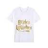Casual Short Sleeve Tops for Women T Shirt Lady Fashion Summer Funny Witch Themed Hen Party Women Tshirts Team Bride Tee T-Shirt 5