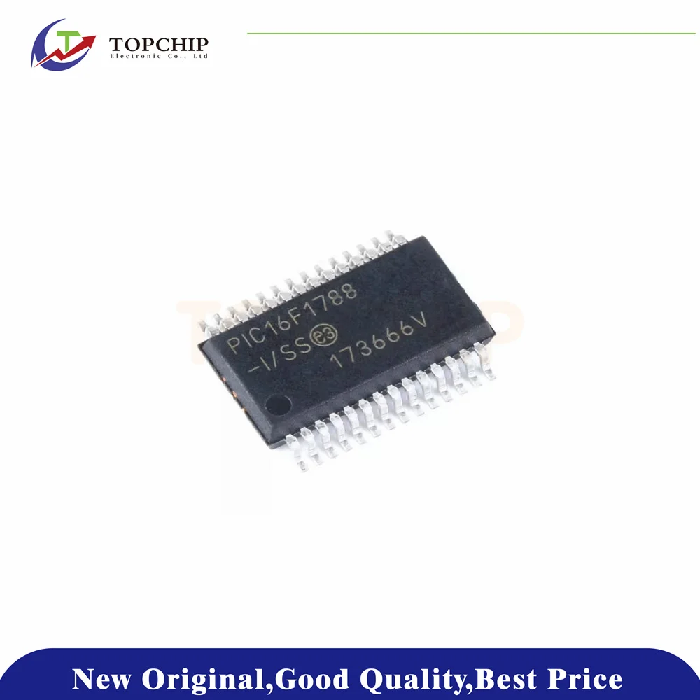 

1Pcs/Lot New Orignal PIC16F1788-I/SS 24 PIC 32MHz FLASH 28KB SSOP-28-208mil Microcontroller Units