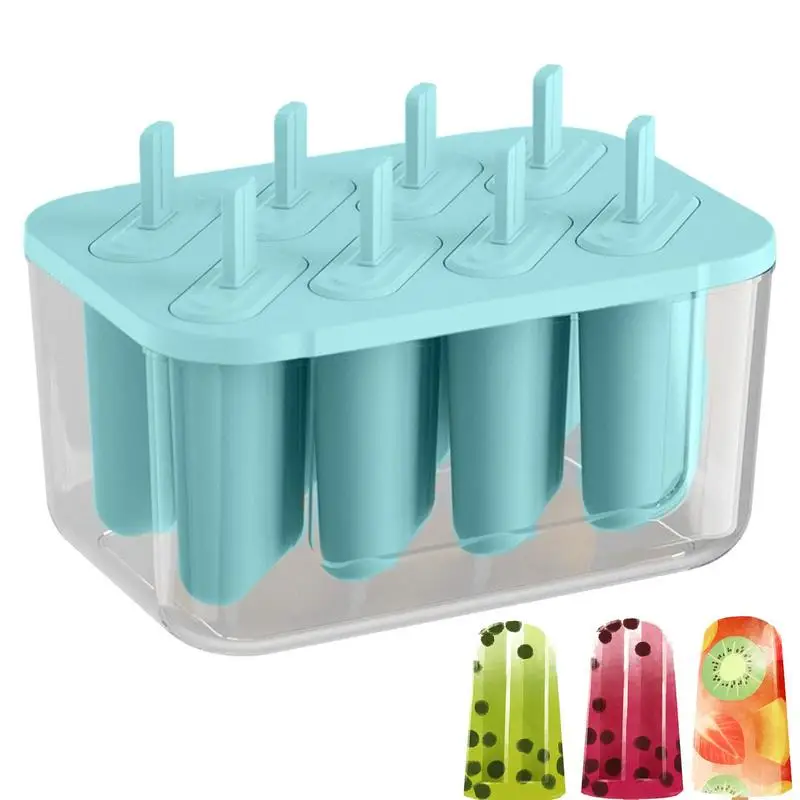 

Ice Cream Popsicle Mold DIY Ice Cream Machine Homemade Ice Box With Stick Ice-lolly Mold Ice Cube Tray Kitchen Gadgets